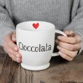 Mug bianca Cioccolata