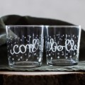 Set 6 Bicchieri acqua Con Bolle